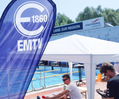 Bestzeiten trotz technischer Probleme: Die Auswertungssysteme streikten wegen der Hitze   (Foto: Elmshorner MTV) 