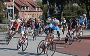 Die Route der Cyclassics führt unter anderem wieder durch den Holmer Kreisel. (Archiv: Frank)