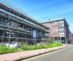 In diesem Neubau in der Kurt-Wagener-Straße 13 will der Kreistag künftig tagen. (Foto: Strandmann)  