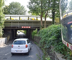 Der Geschwister-Scholl-Tunnel stellt für viele Verkehrsteilnehmer eine wichtige Verbindung in Elmshorn dar. (Foto: Frank)