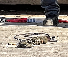 Diese Übungsgranaten tauchten in einer Munitionskiste auf. (Foto: GAB, Julian Jenkel)