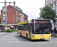 Der Busverkehr der KViP soll zwei Tage bestreikt werden. (Archiv: Frank)