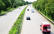 Die A23 bei Offenau: Auch dort wird die Wanderbaustelle zum Einsatz kommen. (Foto: Frank)