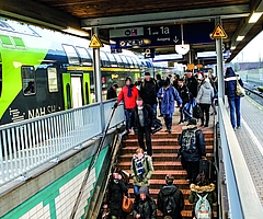 Für die großen, gut angebundenen Städte wie Elmshorn (Foto) oder Pinneberg sagt die Prognose weiteres Bevölkerungswachstum voraus. Der ländliche Raum wird hingegen stagnieren oder Einwohner verlieren. (Foto: Strandmann/Archiv)