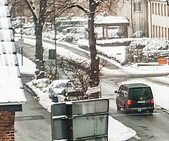 Eis und Schnee verhinderten die für diese Woche geplanten Arbeiten. (Foto: Strandmann)