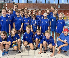 22 Schwimmer aus Elmshorn traten in Kiel an. (Foto: EMTV)