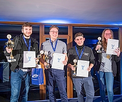 So sehen Sieger aus: Die Gewinner des 13. Teamcups der Systemgastronomie. (Foto: BdS/Jeske)