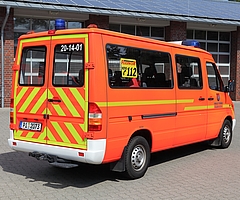 Auf der Rückseite des Fahrzeugs ist die Funkkennung zu lesen: 20-14-01. (Foto: Stadt Elmshorn)