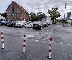 Das Parken ist während des Herbstmarktes auf dem Buttermarkt nicht möglich. (Foto: Frank)
