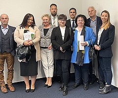 Fachleute für soziale Fragen in Stetting besuchten die Kreisverwaltung Pinneberg. (Foto: Kreis Pinneberg)